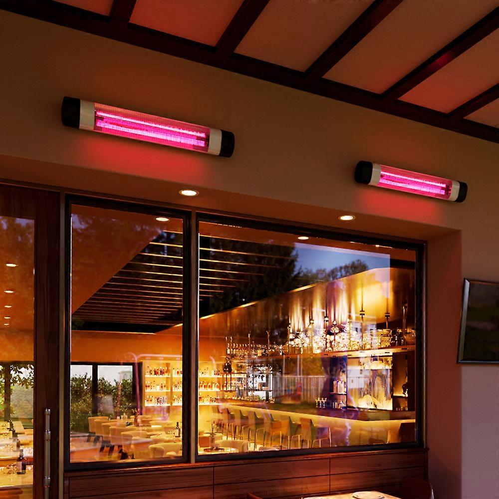 2000W Deluxe Electric Wall Mounted Patio Heater