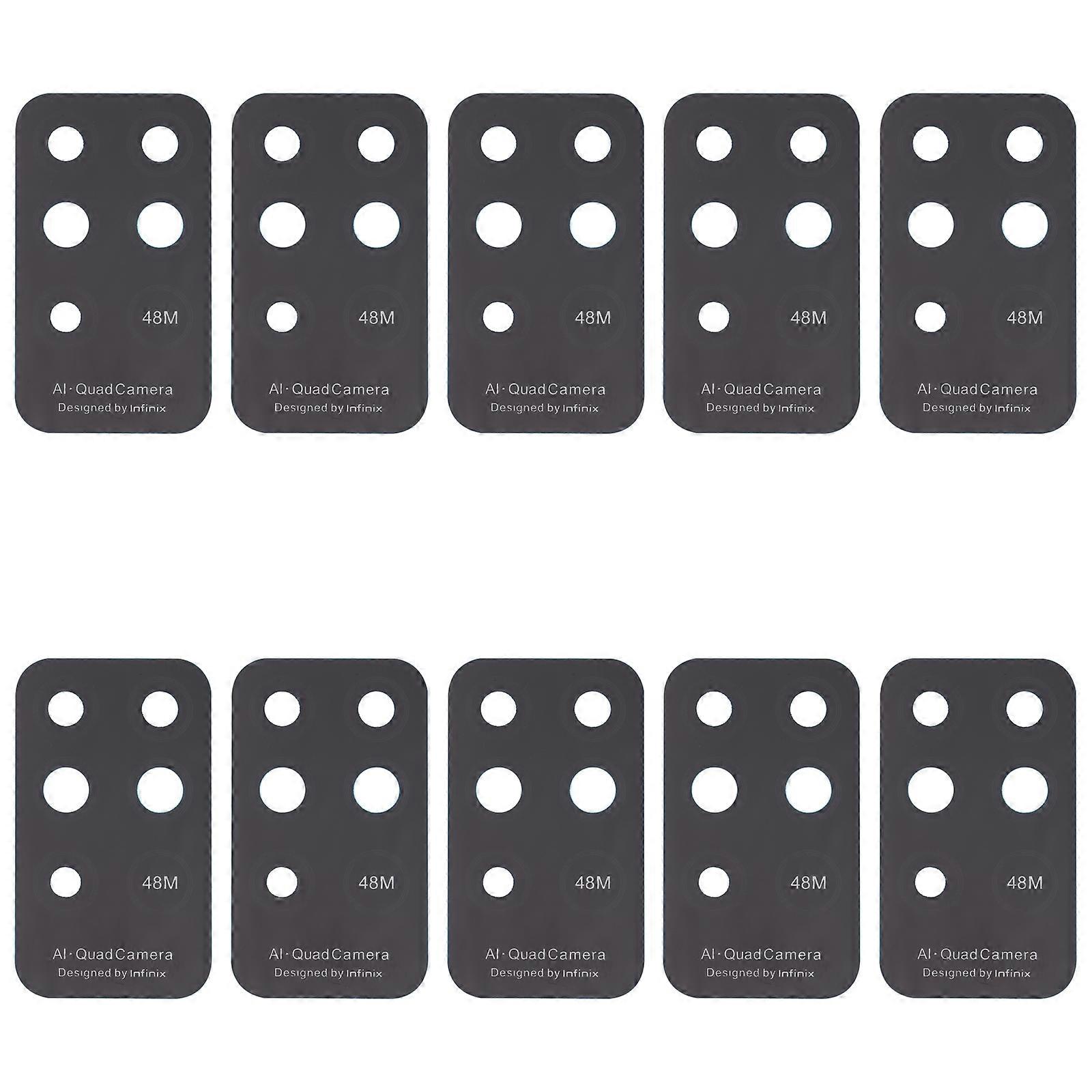 10 PCS Back Camera Lens For Infinix Note 8i X683 X683B For Infinix Note 8i