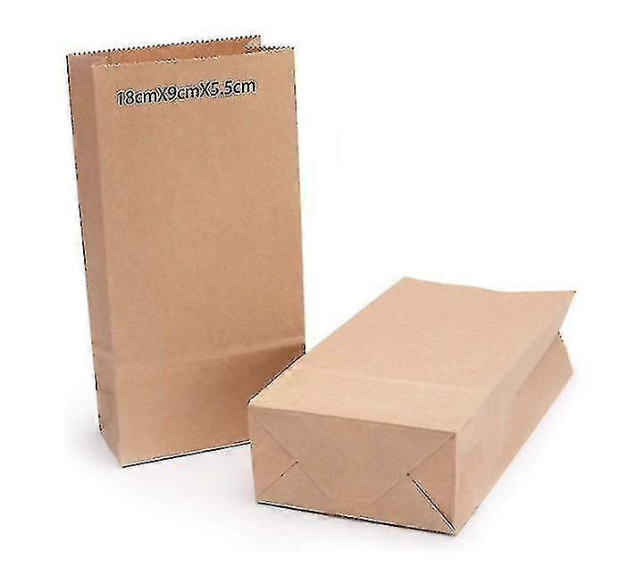 100 sztuk brązowych toreb papierowych, brązowych toreb papierowych Kraft, toreb papierowych Kraft, toreb papierowych Kraft, toreb papierowych, papieru do pakowania Kraft, dolnych toreb papierowych, papieru Ba