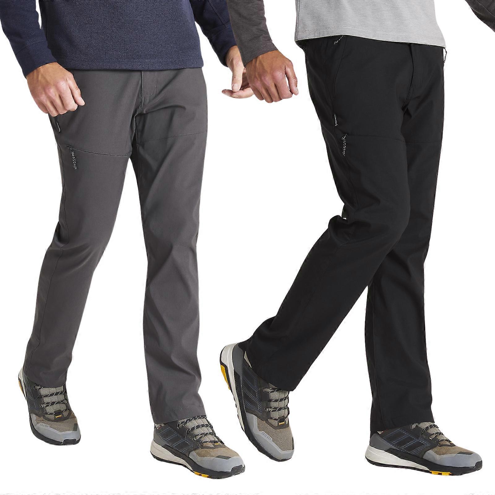 Craghoppers Mens Kiwi Pro II UPF Protect Stretch Outdoor Walking Hiking Trousers