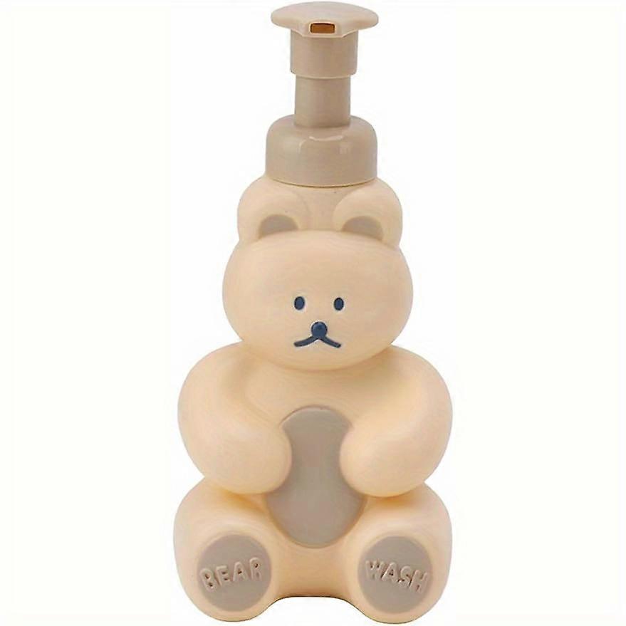 Ours Savon Distributeur Bouteille Moussant Distributeur Mignon Shampoing Récipient 500ml