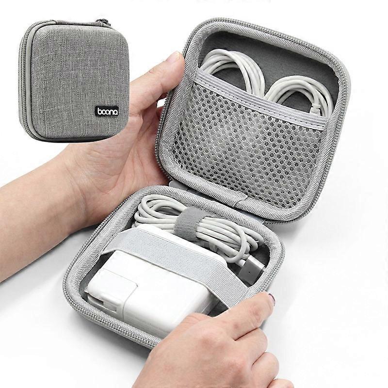 Portable Earphone Storage Bag Hard Shell Digital Gadgets Case EVA Bluetooth Bag Data Cable MAC Charger U Disk Protective Cover
