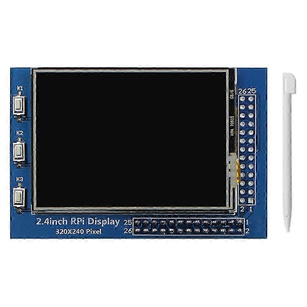 2.4אינץ 'RPI להציג עבור 4B / 3B / 3B + / אפס W התנגדות מסך מגע מסך קיבולי 320X240 עם ל