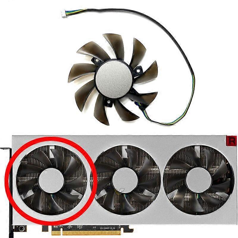 For AMD Radeon VII Graphics Card Replacement Fan FD8015H12S