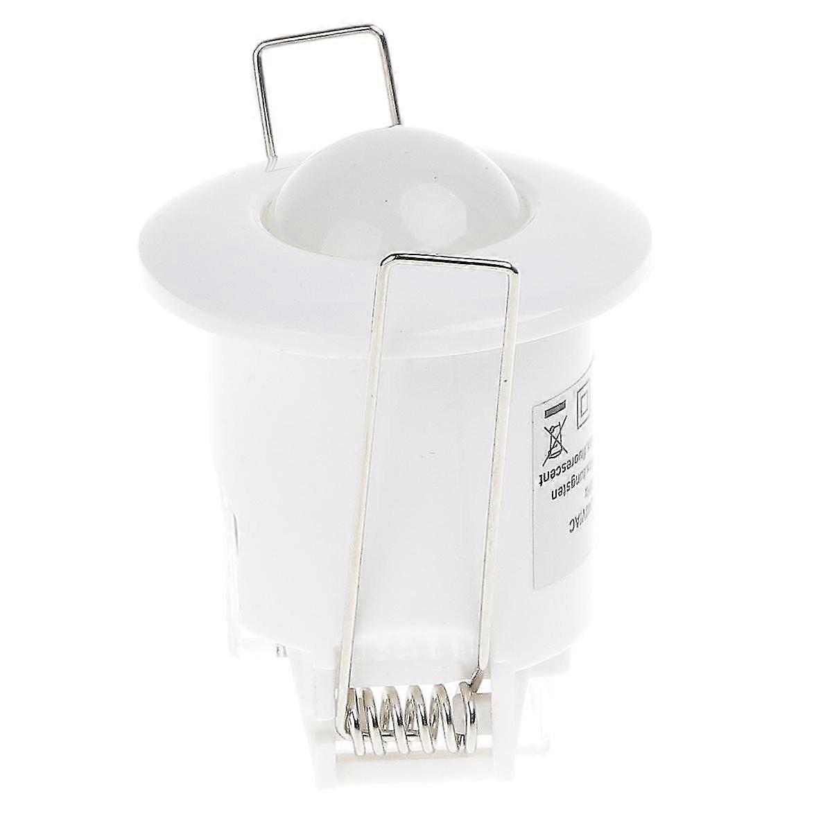 Ceiling Recessed Pir Motion Sensor Infrared Adjustable Detector For Lamp Switch Corridor Warehouse