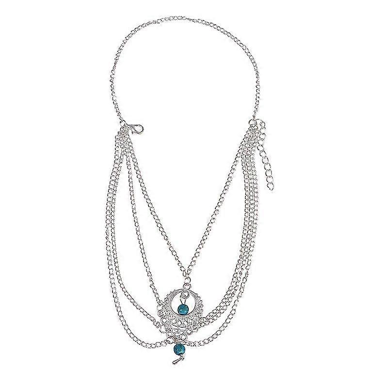ethnic style anklets hollow-out ankle chain delicate ankle jewelry ankle decoration silver