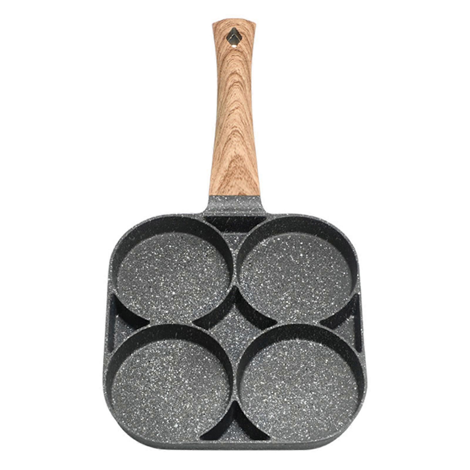 Egg Frying Pan with 4 Cup Multifunctional Easy Cleaning Egg Skillet for Egg Burgers