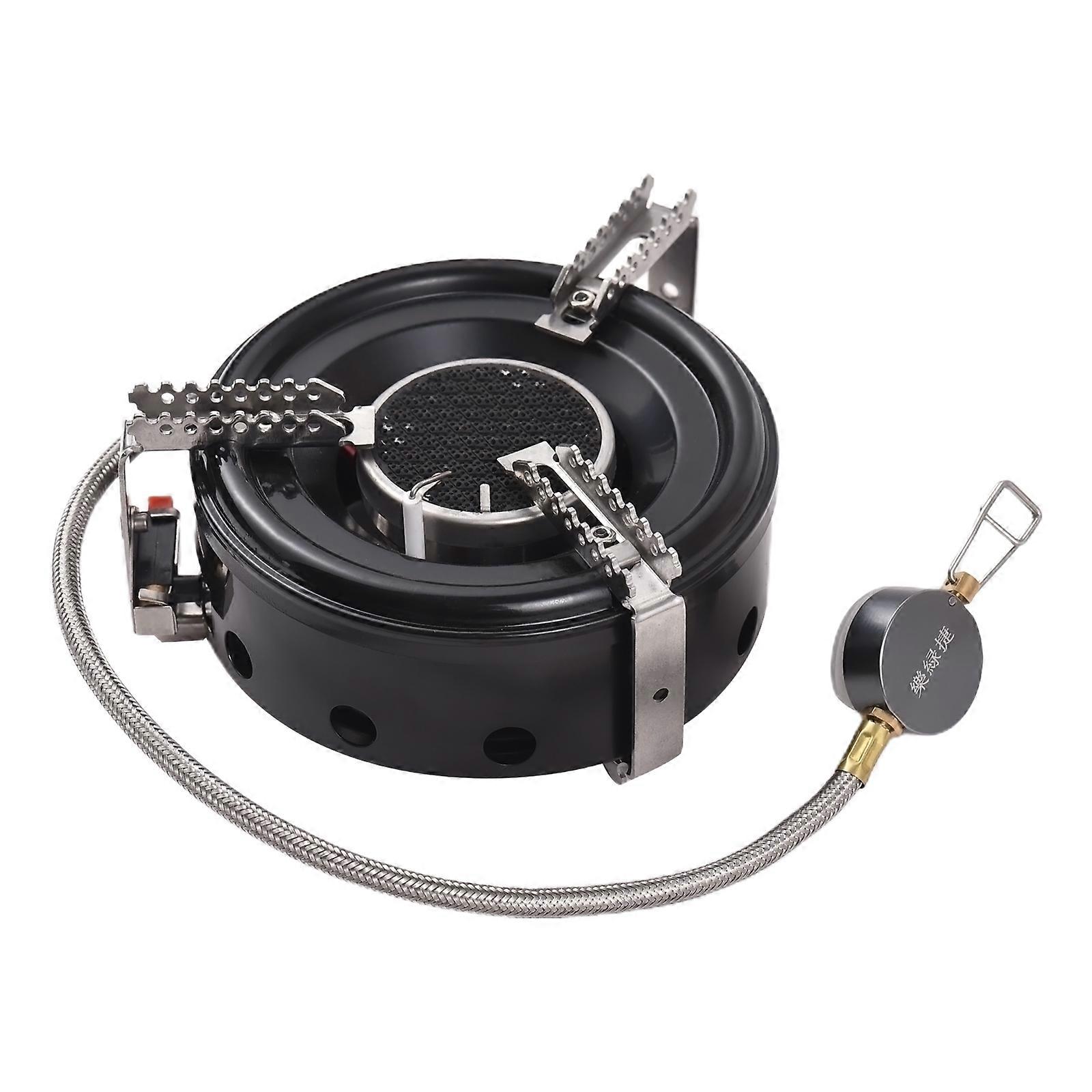 Camping Stove High-Altitude Infrared Portable Windproof Gas Stove for Outdoor Hiking Lightweight and Foldable