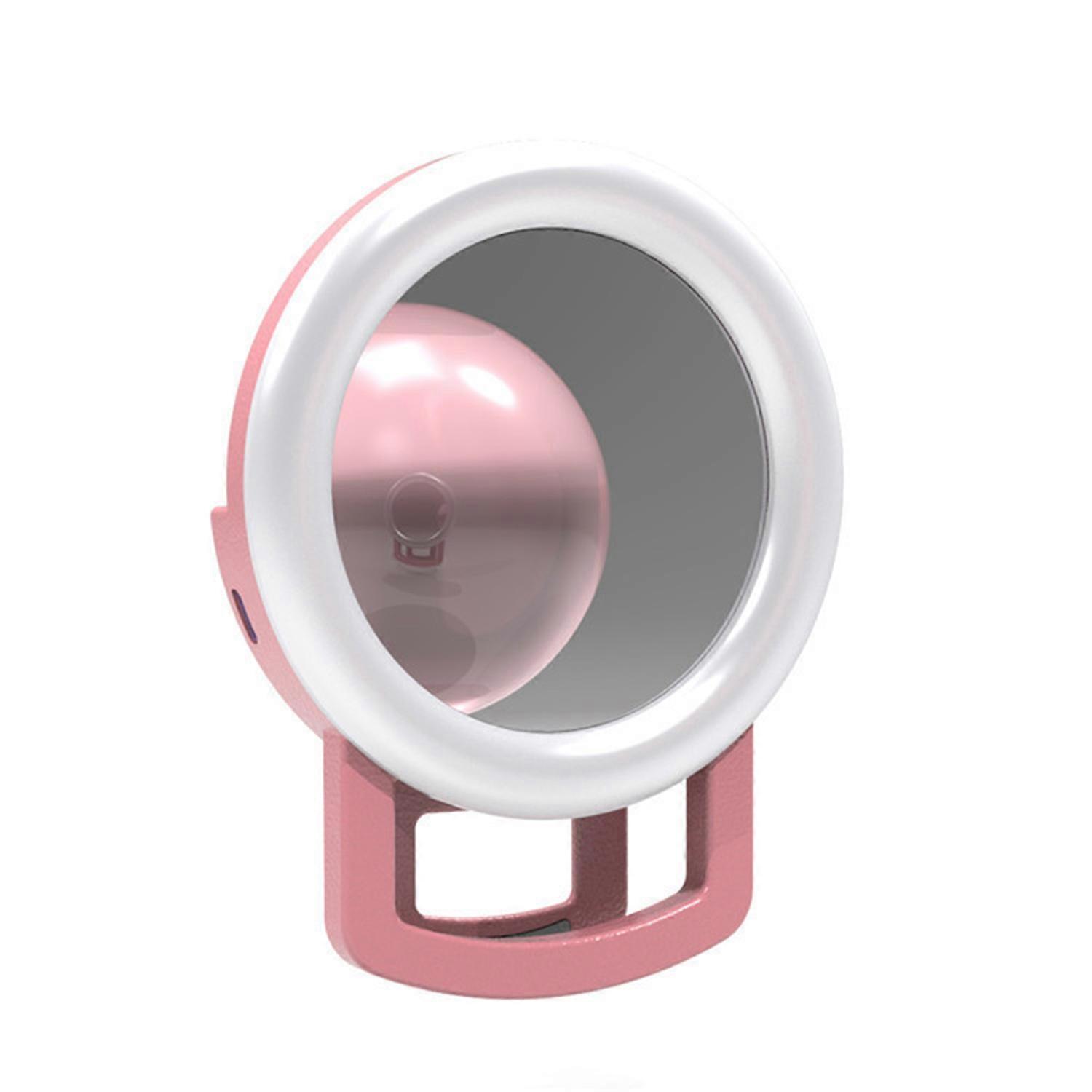 Mini Lightweight Led Rgb Selfie Light for Mobile Phone with Clip Fill Light with Mirror Small Live Light