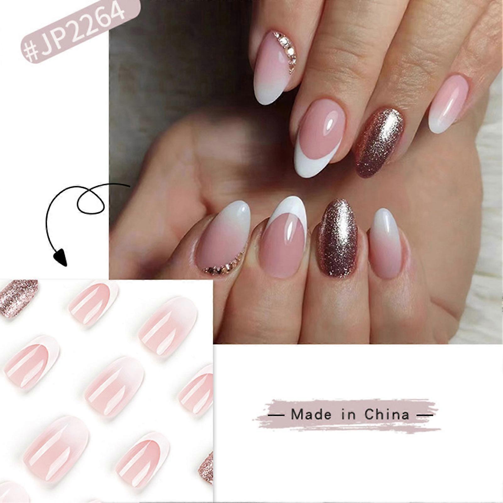 Short White Edge French Manicure for Girlfriend Wife Friends and Mother for a Pleasant DIY Nail Experience at Home