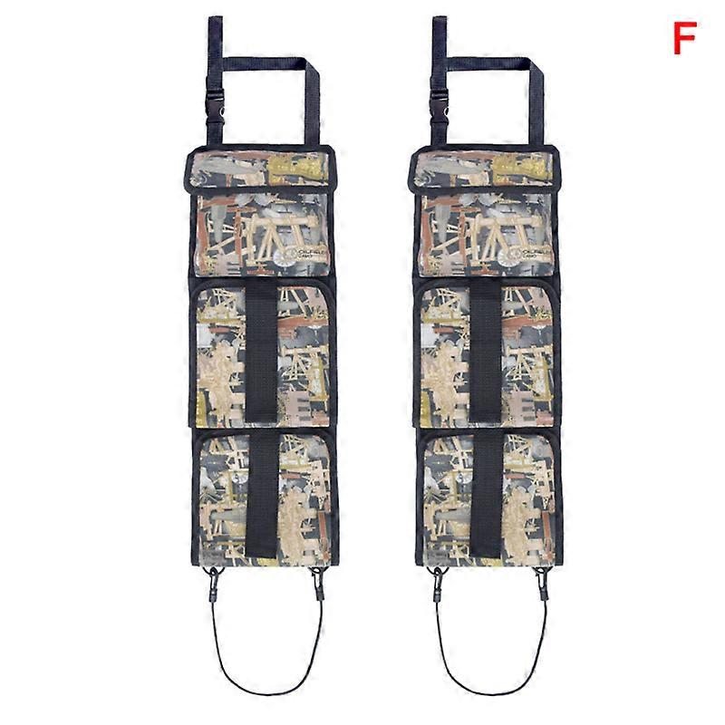 2pcs מושב לרכב מחזיק קלע מתלה אחורי הסוואה מוסתרת בדי אוקספורד חדש