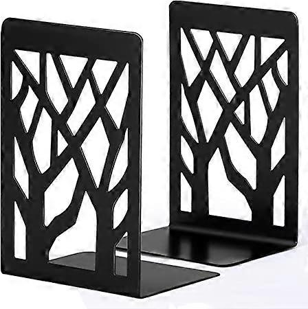 ZK-Metal Kids CD Book Holder, Book Shelf Book Shelf, DVD Folder Holder Invisible Shelf, Bookends Bookends, Book Shelf Bookshelf Weight 1 Pair Black