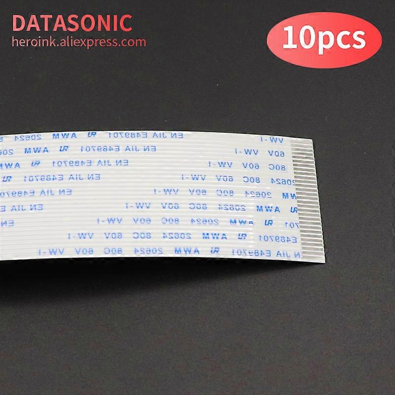 10 قطع كابل بيانات مسطح 29 دبابيس 400 مم لكابل رأس الطباعة Epson XP600 TX800 29 دبابيس 29 بكسل 40 سم 50 سم 60 سم خط الرش