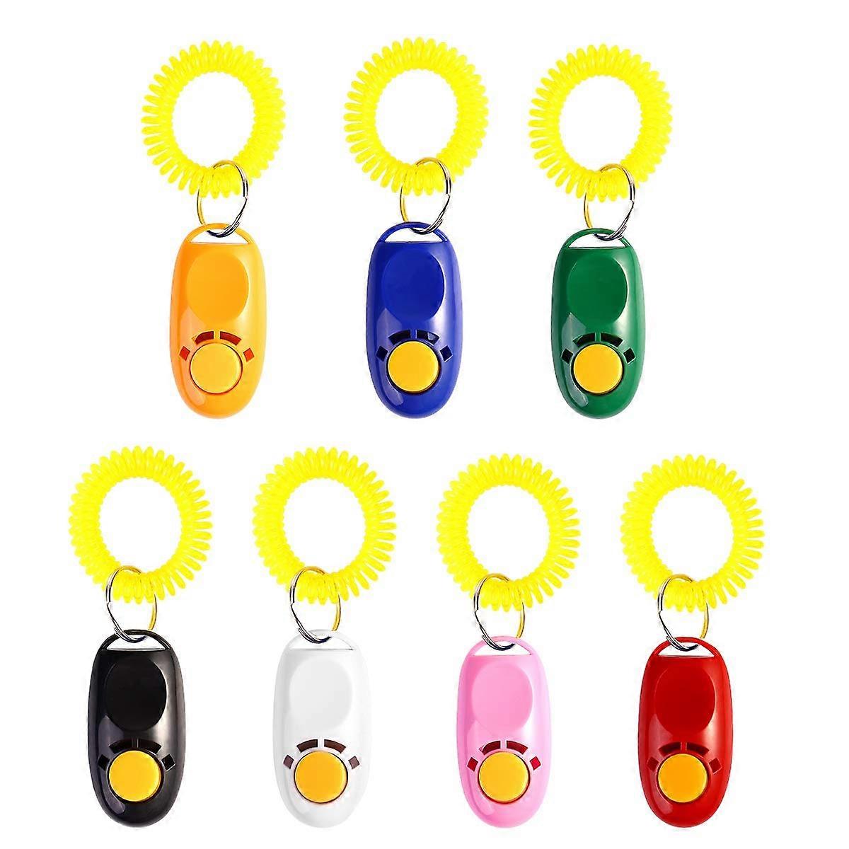 Pet Training Clicker med handledsrem, vit