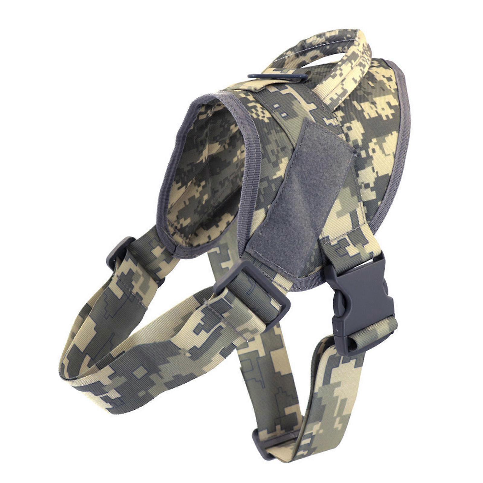 Dog Tacticals Harness Vest with Handle No-Pull Service Dog Vest with Hook