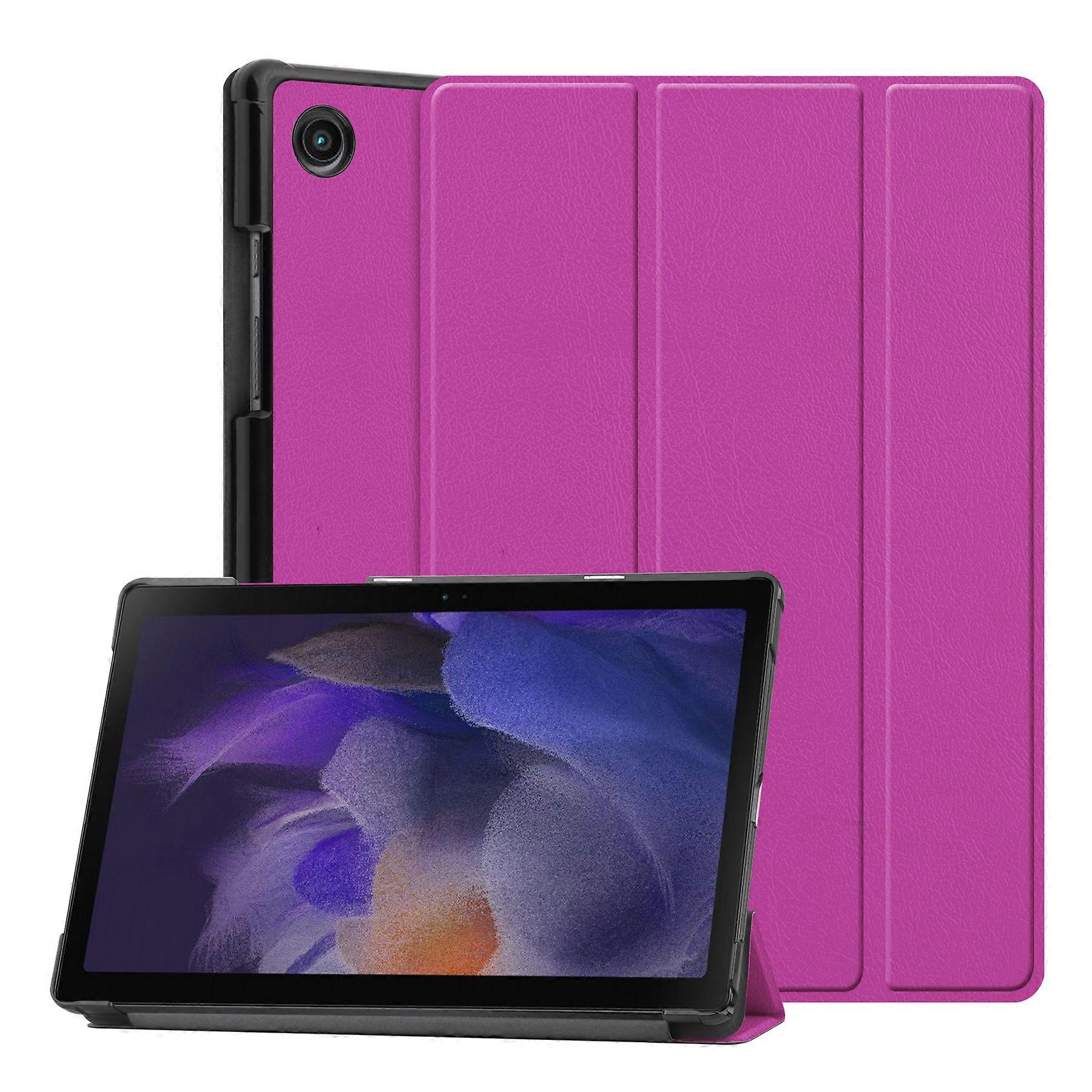 Samsung Galaxy Tab A9 Plus 11" 2023 Case, Slim Stand Hard Back Shell Protective Smart Cover with Auto Sleep Wake Feature, Purple