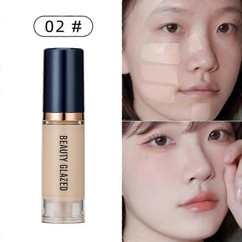 6 Farben Wasserdicht Matt 6ml Liquid Foundation BB Cream Base Primer Feuchtigkeitsspendend