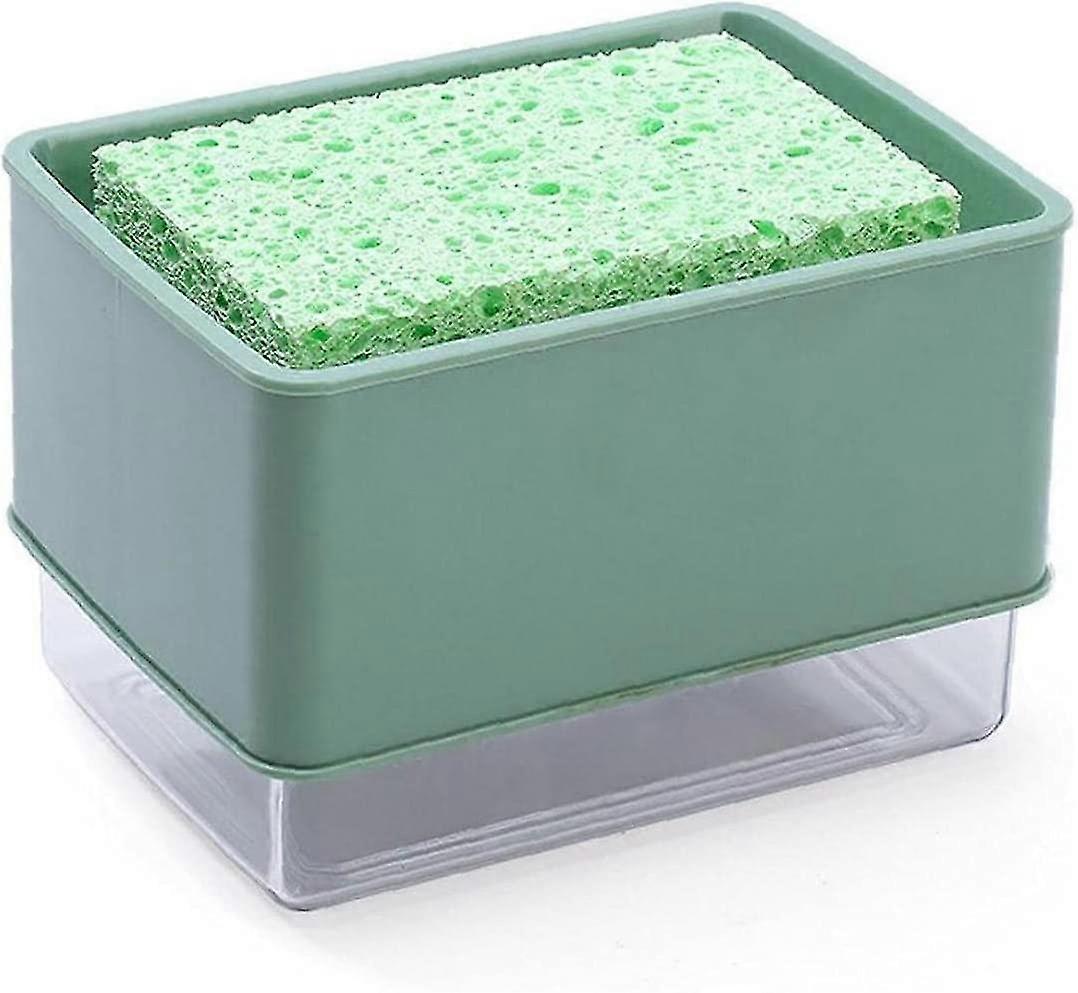 Kitchen Tableware Soap Dispenser 2 In 1 Detergent Dispenser Hand Pump Soap Dispenser