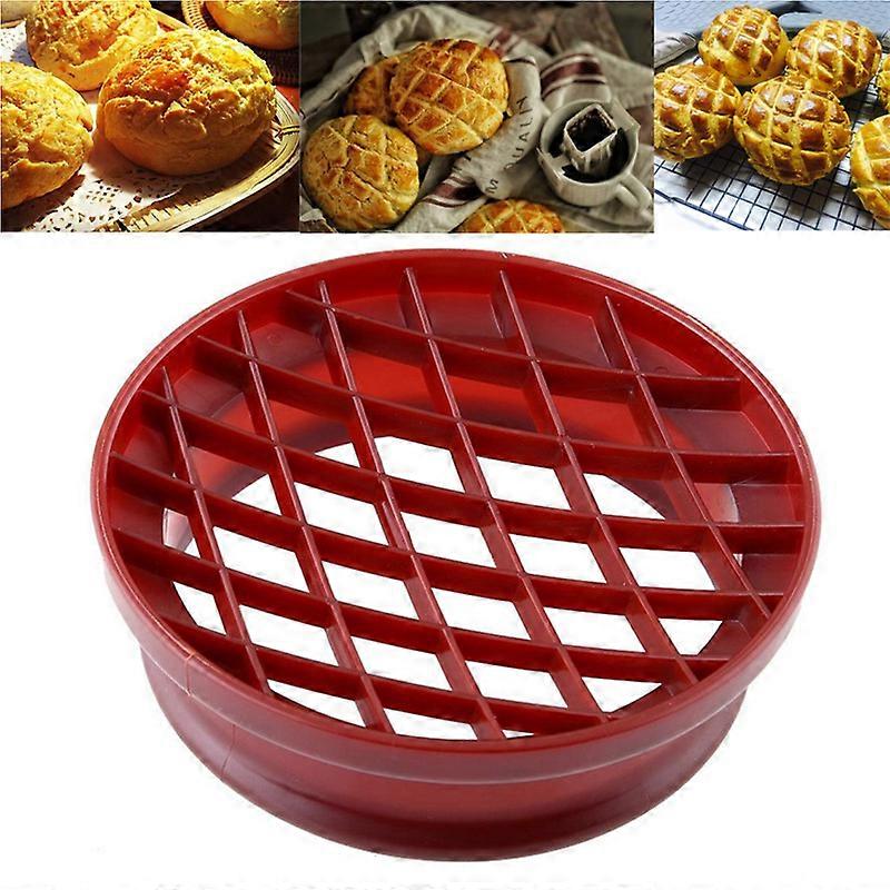 Plastic Lattice Press Pineapple Bun Mold