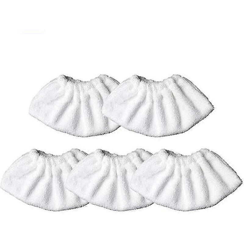 5PCS Replacement microfiber Cloth Accessories for Manual Nozzles, Rectangular Microfiber Cloth for Steam Brooms