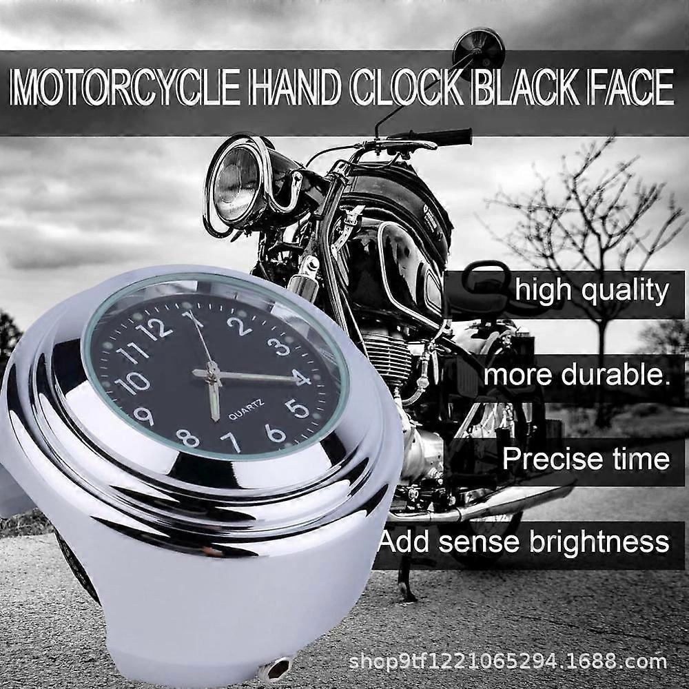 Motorcycle Handlebar Clock Universal Waterproof