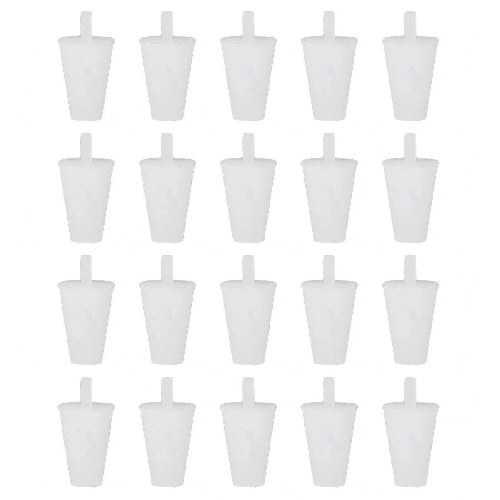 20Pcs Silicone Plug High Temperature Resistance Effective Sealing Protective Tapered Plug
