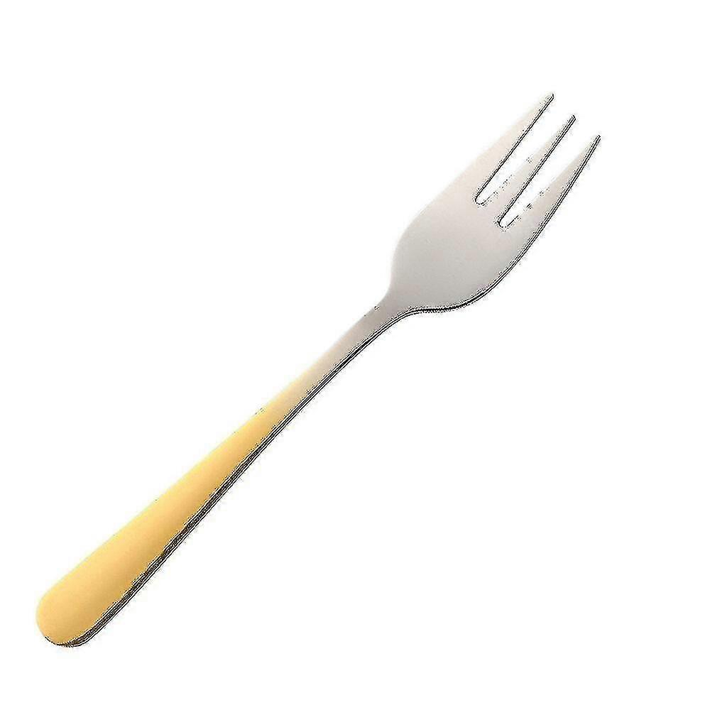 2pcs Tea Fork Set 18/8 Less Steel Fork Set Dessert Fork For Cake Snack