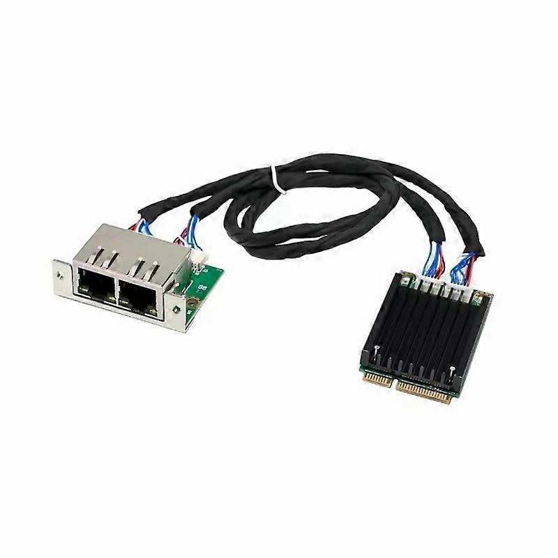 Mini Pcie to 2 Ethernet Ports Networking Adapter Card Supoort 1000/100/10Mbps