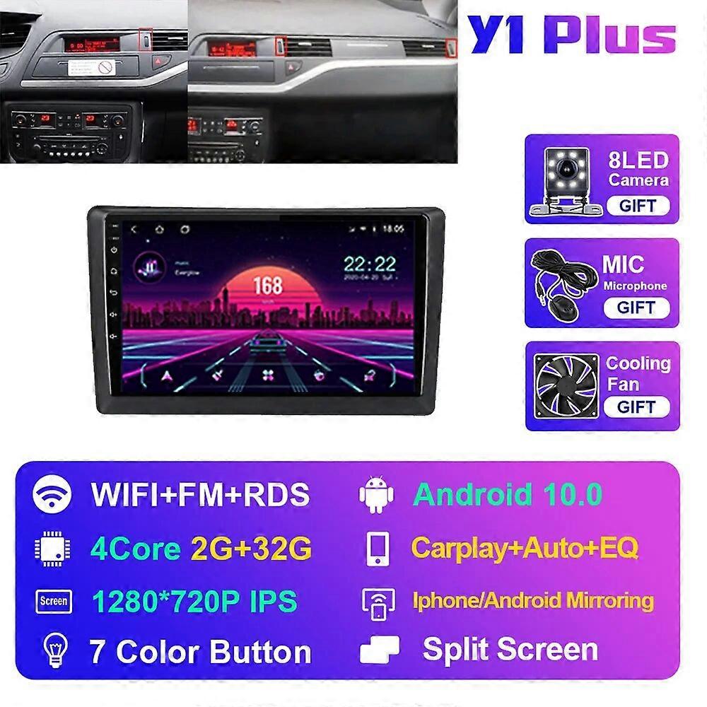 Autoradio GPS Navigation Pour Citroen C5 2008-2017 Autoradio 1280 * 720 Lecteur multimédia DSP Audio Android Auto Carplay