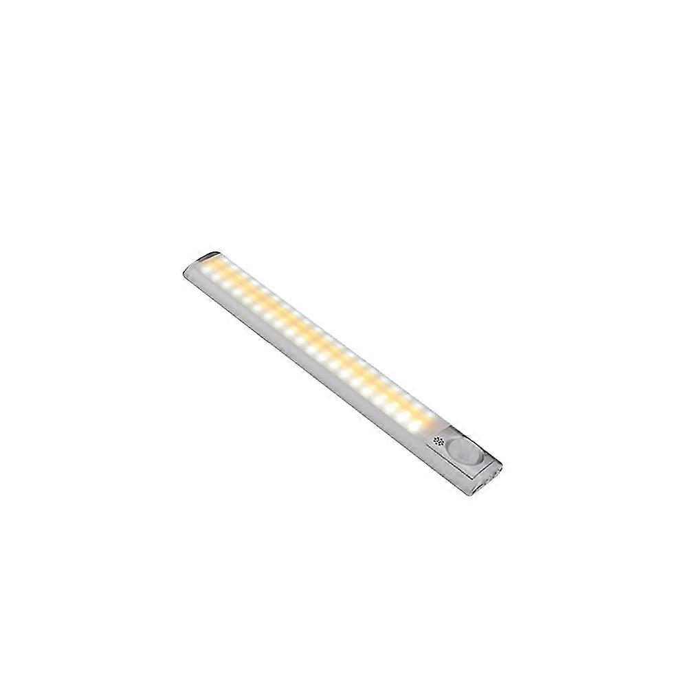 Usb Rechargeable Motion Sensor Led Night Cabinet Closet Wardrobe Wall Light Lamp