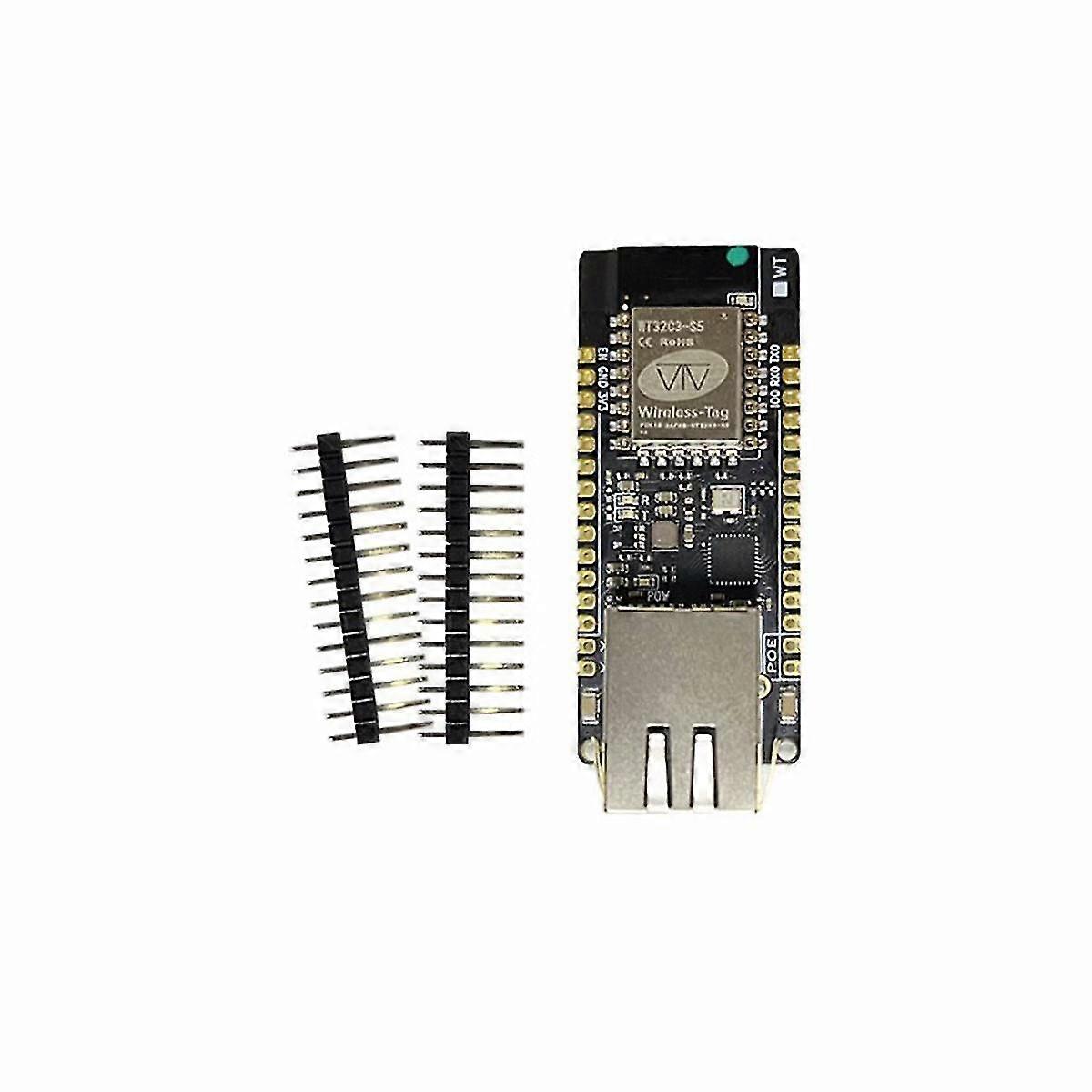 Eth01- Esp32-c3 Wifi Bluetooth Development Board Ethernet 3 In 1 Iot Gateway Communication Gateway With Poe Module