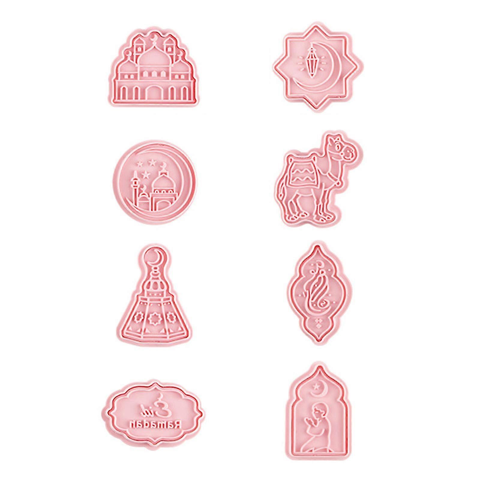 Diy Baking Cookie Cutters Cookie Moulds Baking Accessories For Eid Ramadan PK