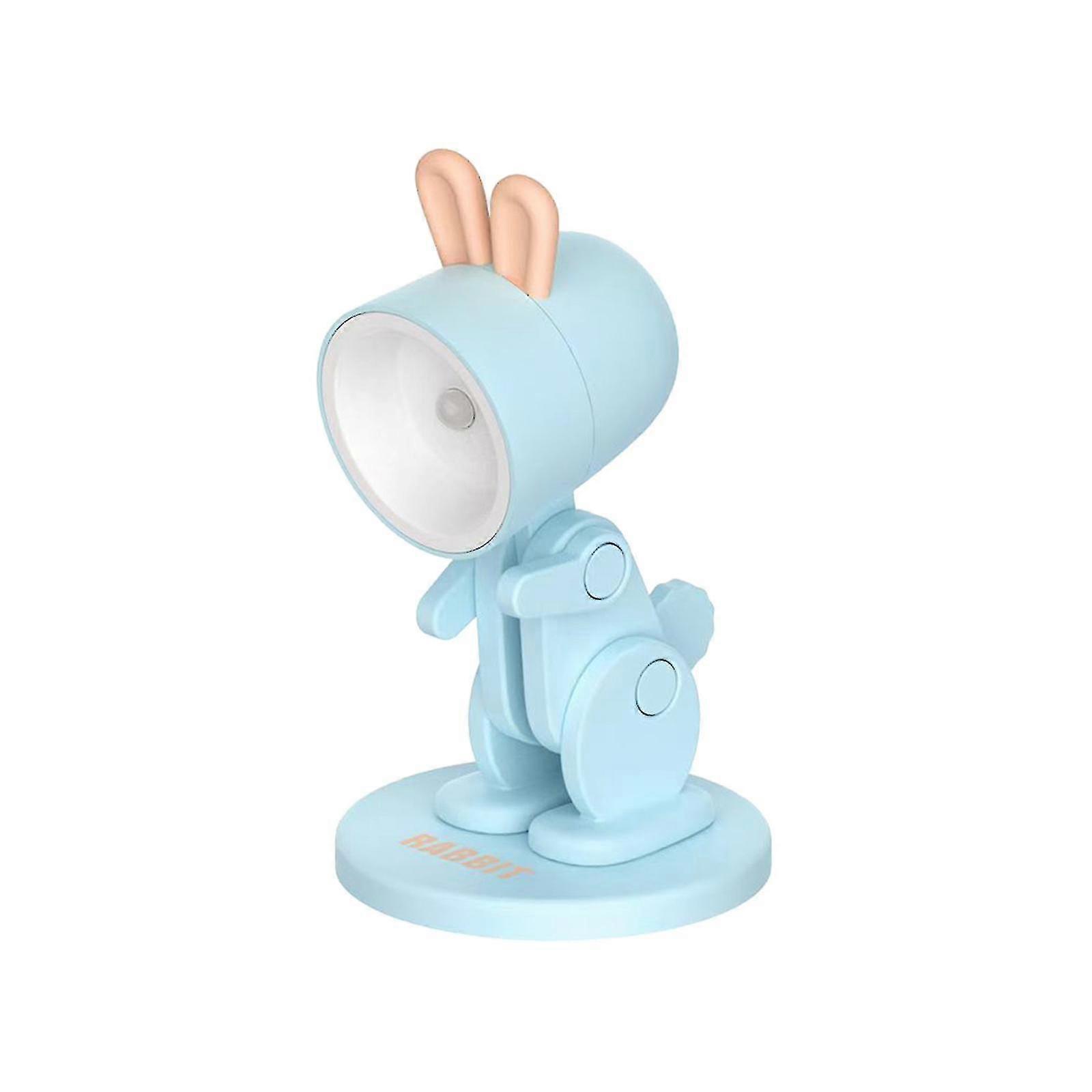 Mini Table Lamp,portable Dinosaur Bunny Shaped Led Night Light With Phone Holder Function (ruipei)