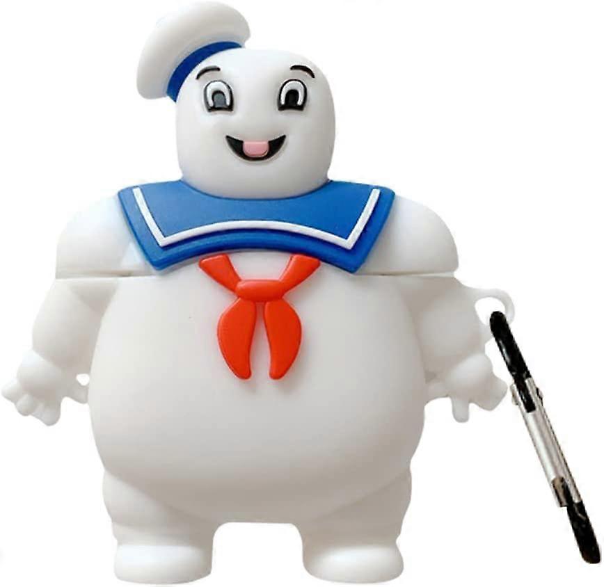 Bluetooth Earphone Soft Silicone Case for Airpods 1 and 2 Covers, Cute and Funny Cartoon Characters, Cool 3D Design Pattern (With Hanging Ring)