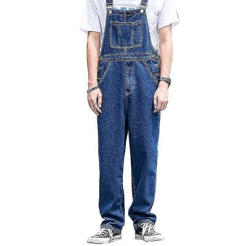 الرجال الدنيم وزرة أزياء سليم صالح بذلة مع جيوب