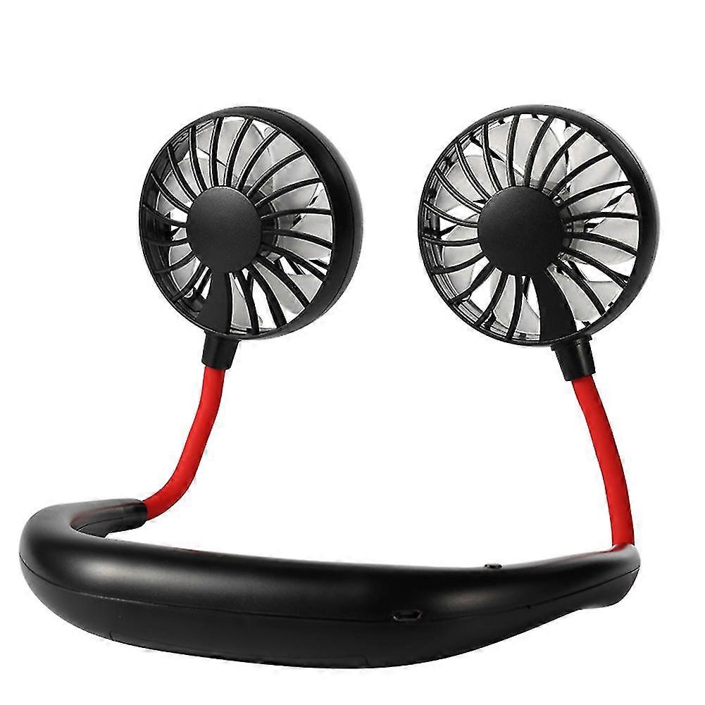 Portable Neck-Mounted Mini Fan, Usb Neck-Mounted Hands-Free