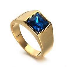 Affärsmode Lyx Square Natural Ring BröllopsFest Smycken