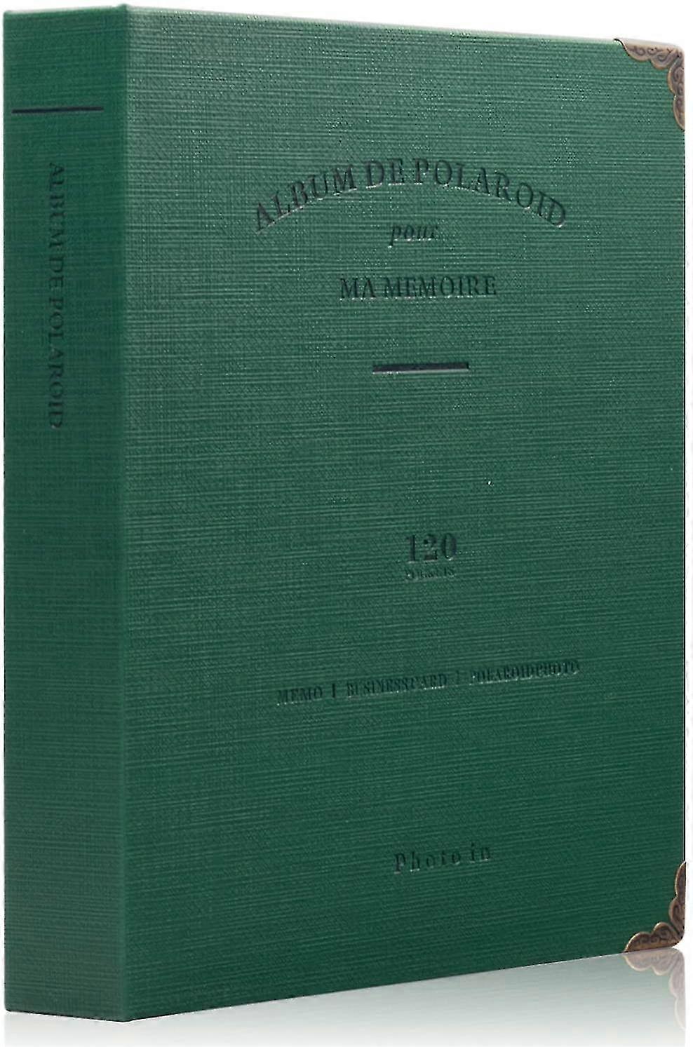120 جيوب مصغرة ألبوم الصور -- يناسب لفوجي فيلم Instax ميني 9 ميني 8 ميني 90 ميني 25 ، بولارويد سناب بيك - 300