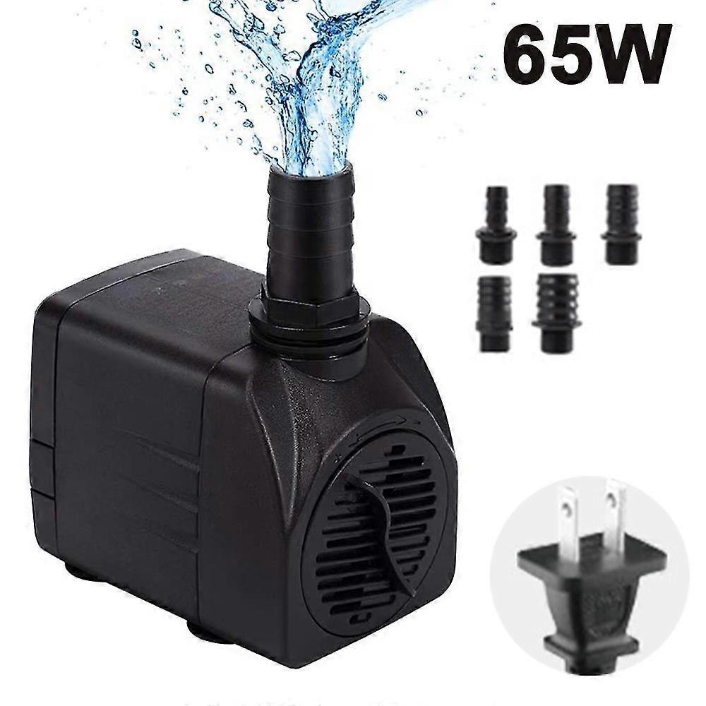 Pompe submersible, pompe à eau avec pompe de fontaine et cordon d'alimentation de 1,5 m