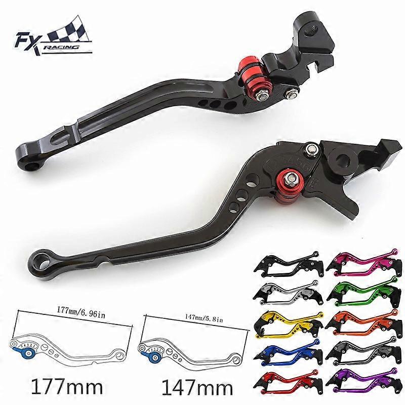 Levier De Frein Et D'embrayage Pour BMW F750GS / F850GS (2018-2023) - Aluminium CNC, Noir
