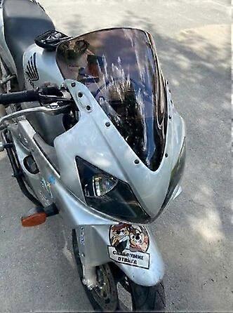 Back Protectors Motorcycle Double Bubble Windshield WindScreen Screen For 2001 2002 2003 2004 2005 2006 Honda CBR600F CBR600F4i CBR 600 F4i 600F