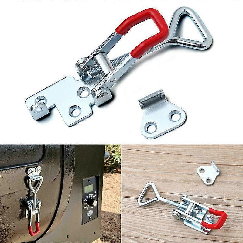 1Pcs Metal Toggle Clamp Horizontal Clamp Quick Release Latch GH-4002 Latch for Hand Tool