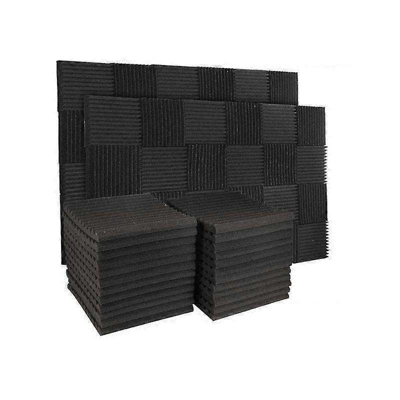 Minglan 12pcs Acoustic Panels Soundproof Studio Foam For Walls Sound Absorbing Panels Sound Insulation Panels Wedge