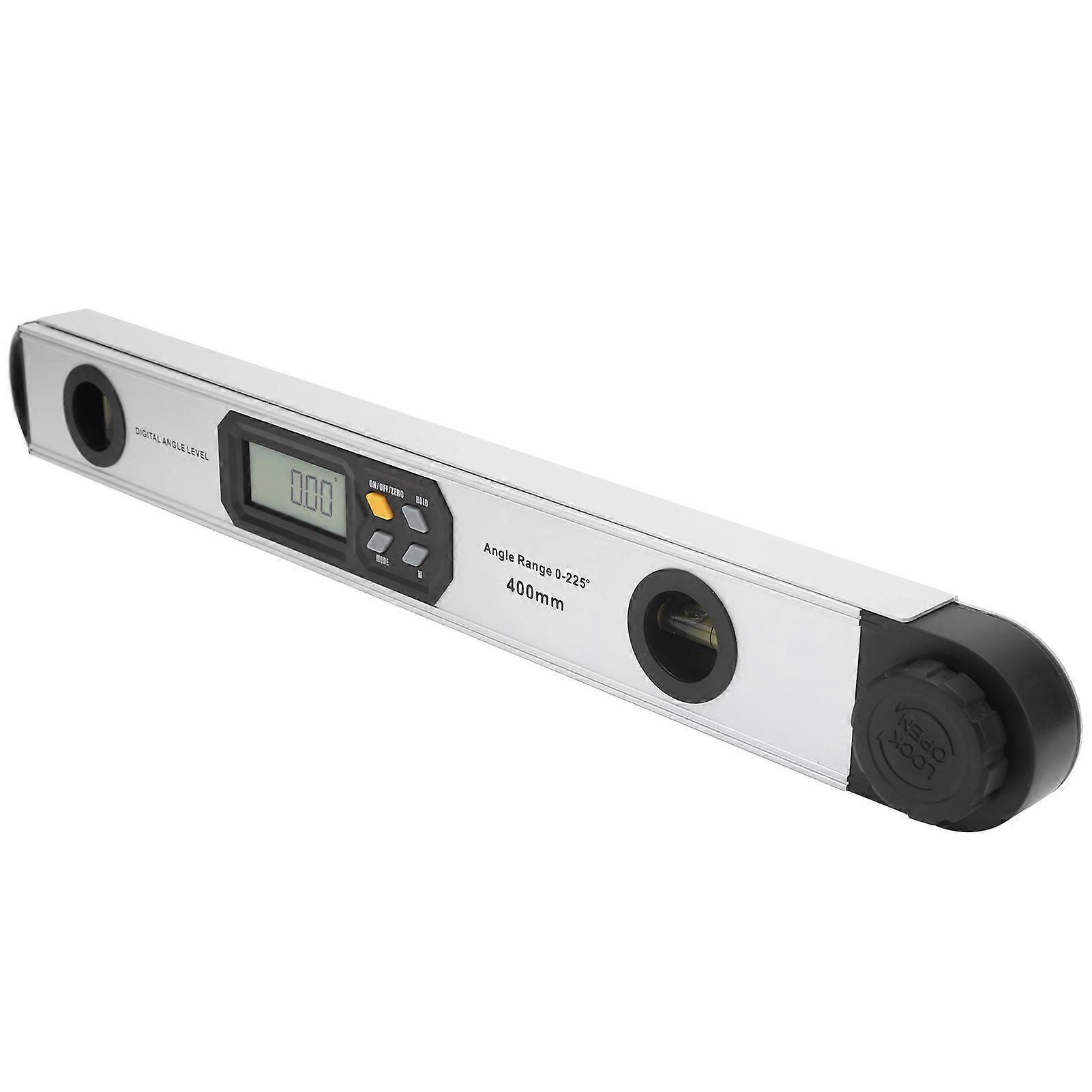 Digital Display Angle Ruler with Aluminum Alloy Body and Hold Function