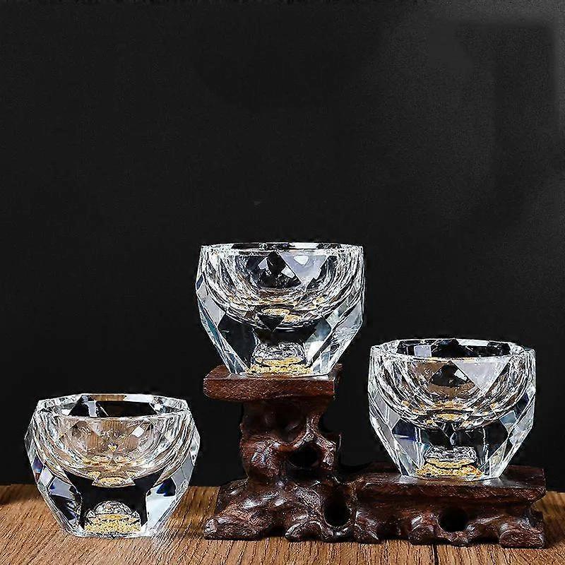Diamond Cutting Crystal Liquor Glasses Vodka Wine Glass Whiskey Glass ...