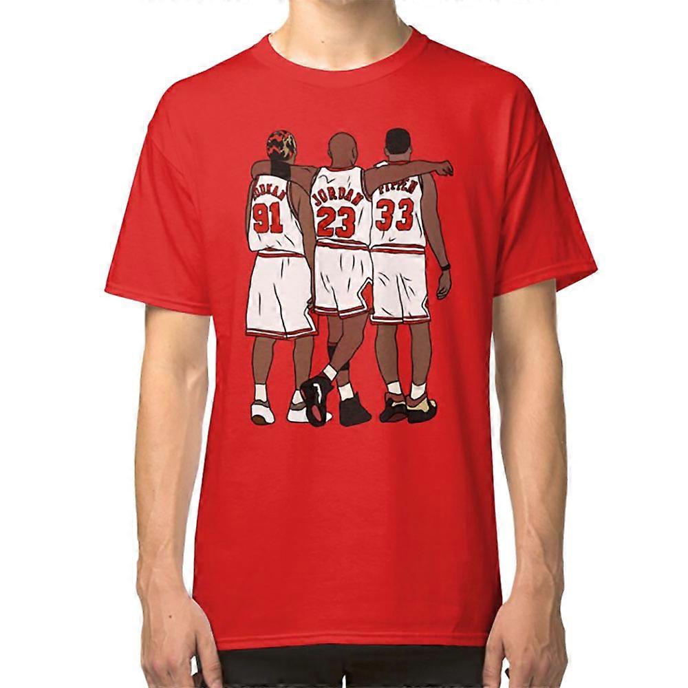 Rodman, MJ & Scottie Tişört