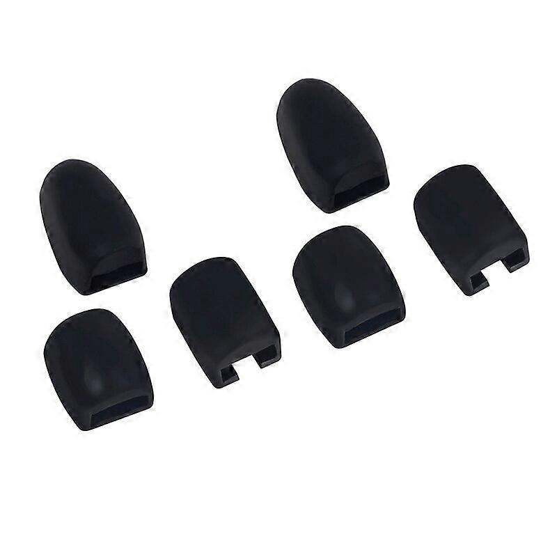 6pcs Sax Thumb Rest Cushion Protector Soft Silicone Sax Palm Key Side Keypad Durable for Alto Tenor Soprano Accessories