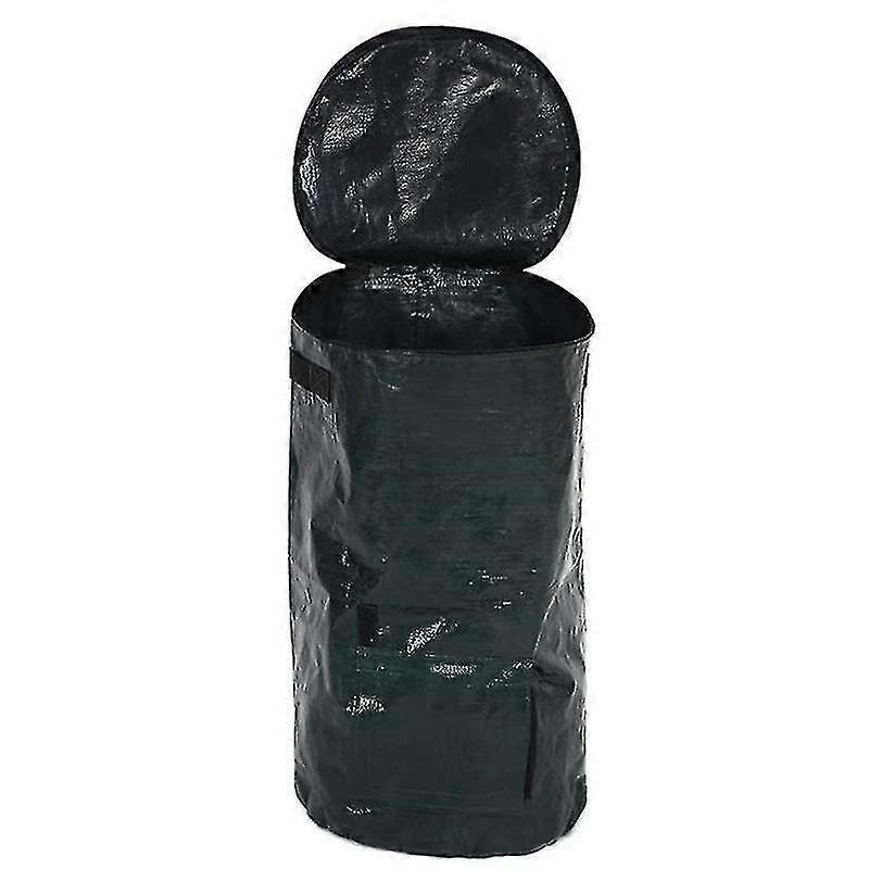 compost Bags, Compost Bin, Compost Bin Garden Waste Bags With Handles, Foldable And Reusable 45x80cm