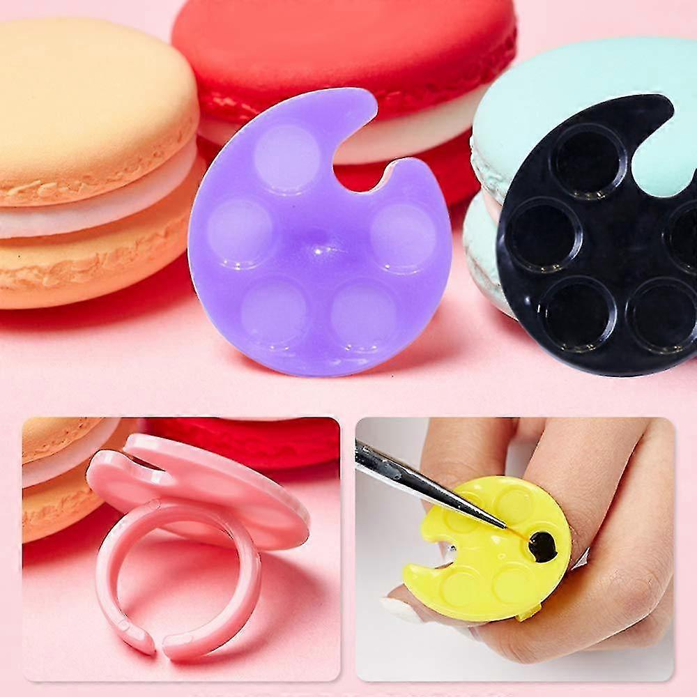 Art Tools Mini Ring Tray Palette Container Mani Tools
