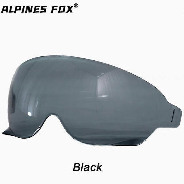 Retro Motorcycle Helmet Brim & Lens Visor Shield Goggles Glasses Sunblock Shade Open Face Moto Helmet Anti UV 3 Snap Button Brim